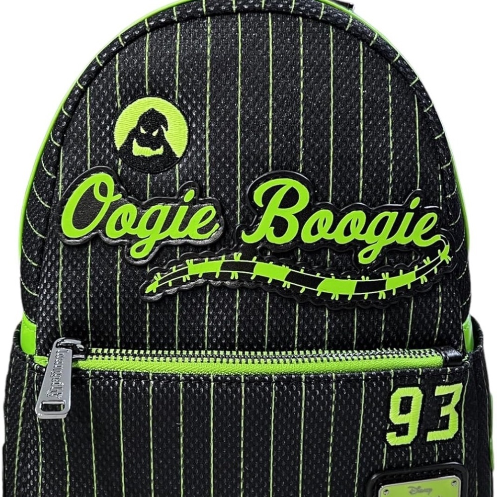 Loungefly Disney The Nightmare Before Christmas Team Oogie Boogie Jersey NWT​